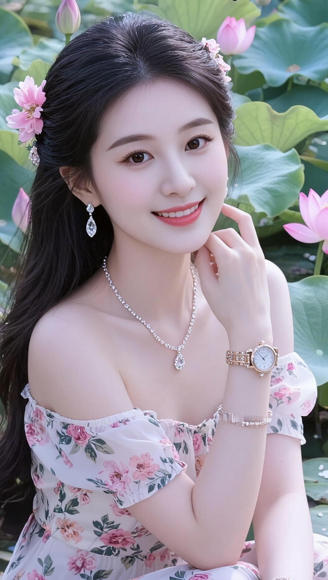 荷畔花漾写真 抖音ai创作