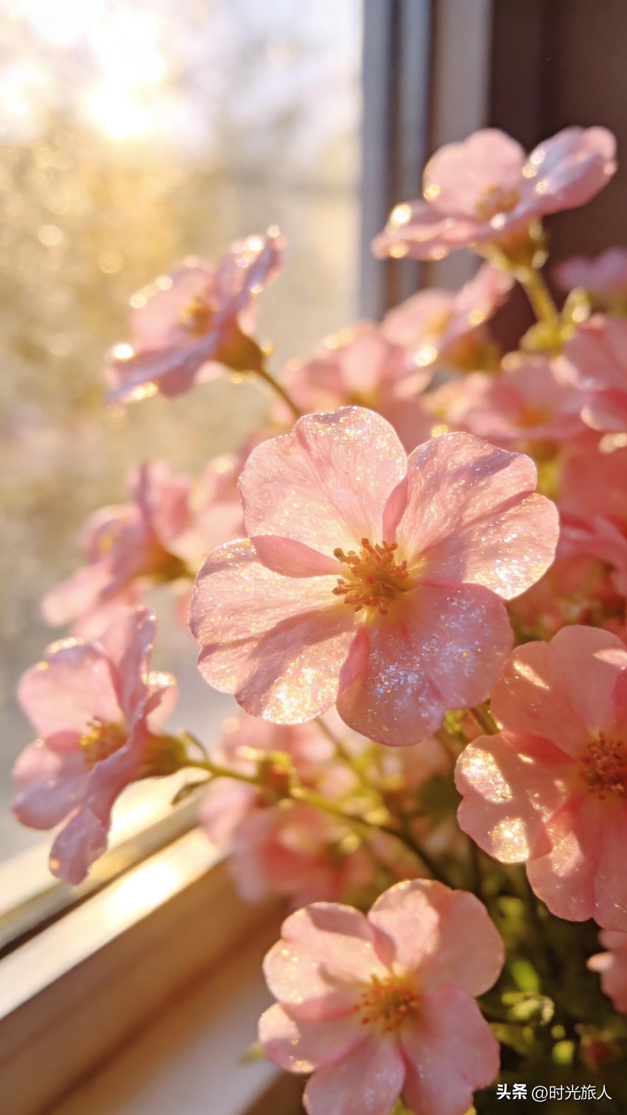 昨夜无眠，望着月色与花影出神，忽然顺口出此一句。
总觉得少了点韵味，思来想去还是