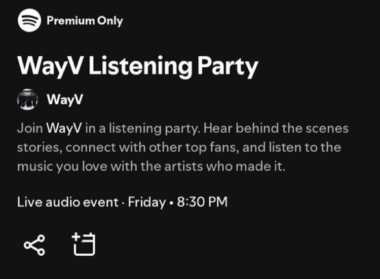 WayV 🪽WayV_VisionWings 【260810】Spotify更