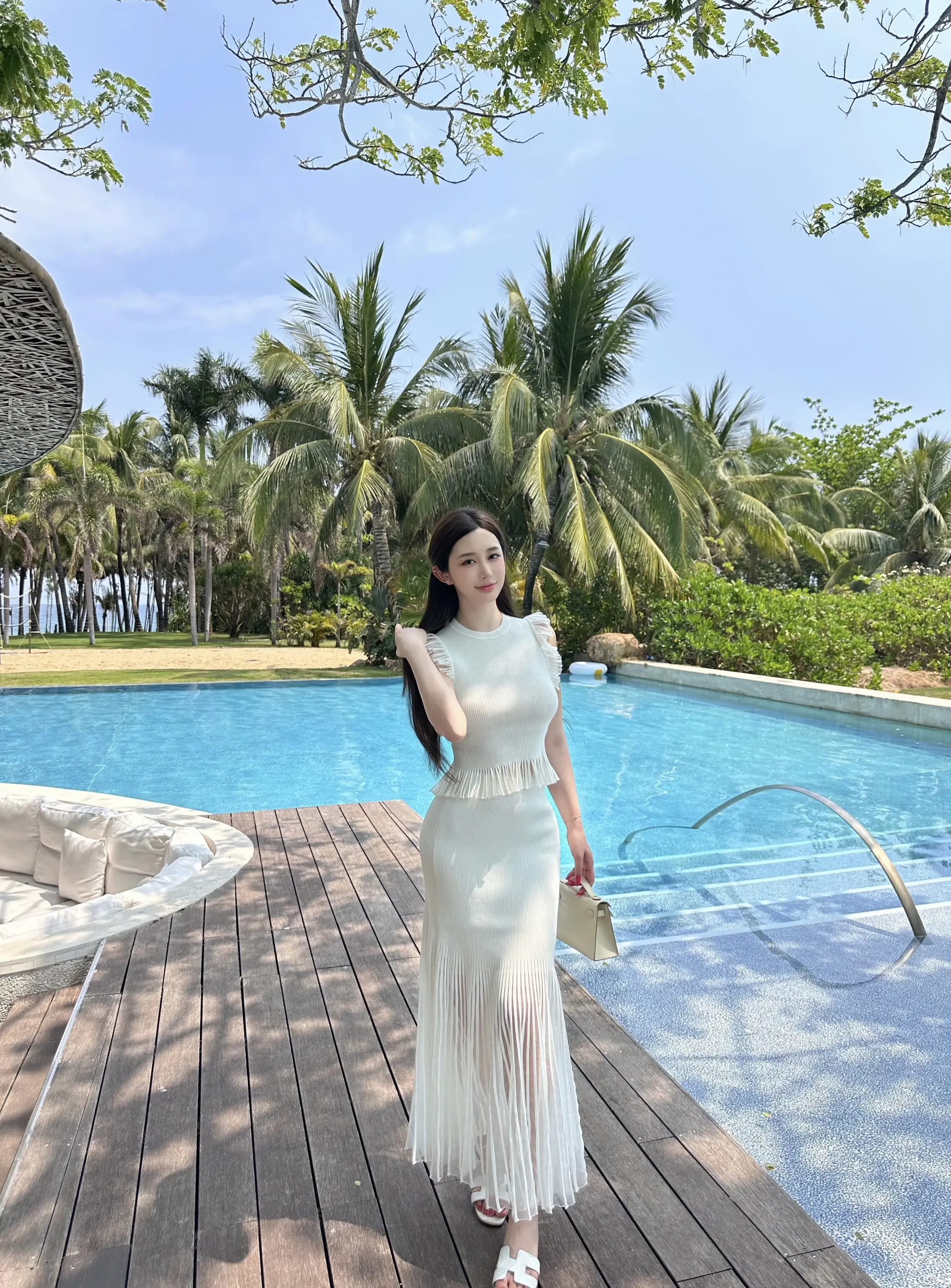 🤍🌴 属于夏天的美好 …