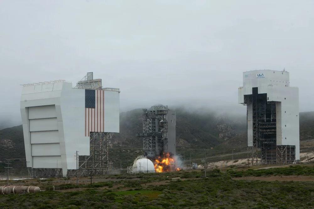 SLC-6那座著名的ULA观测哨也被拆掉了！外村网友戏称之为“狙击手平台”。