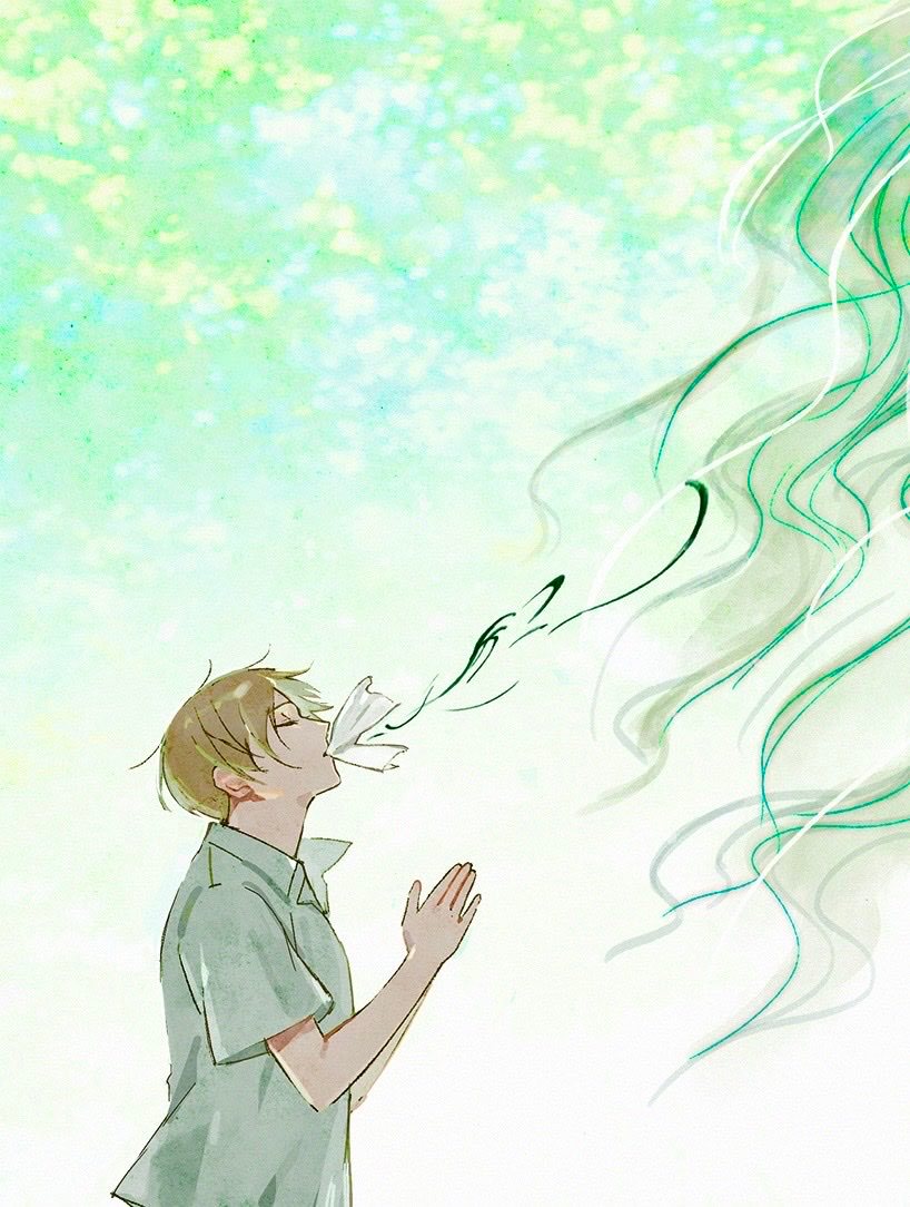 夏目友人帐宿舍一起追番有多爽 木莓老师绘制的她的夏目名取的场太好看了.[哇]绘：