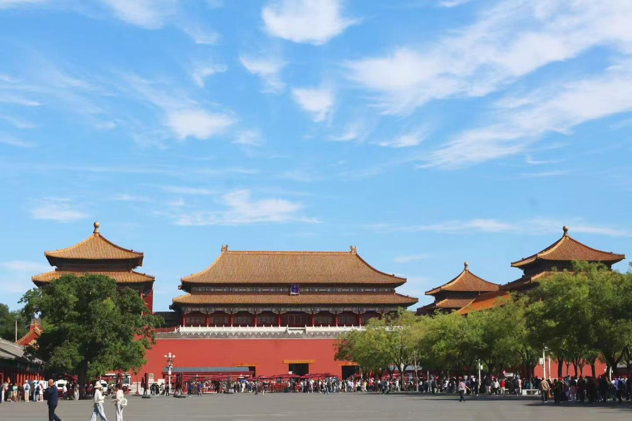 北京旅游，故宫美景打卡攻略✨

🏮【路线推荐】
南门进→北门出（唯一进出方向）