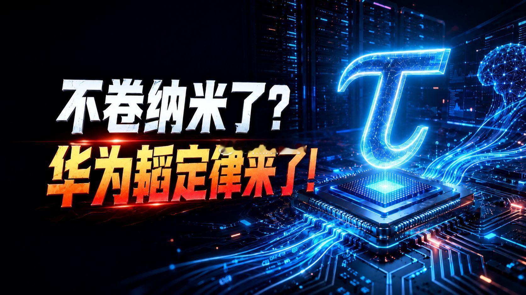 【华为发布‘韬定律’引爆半导体新范式！不靠EUV也能突破1.4纳米级密度】华为5