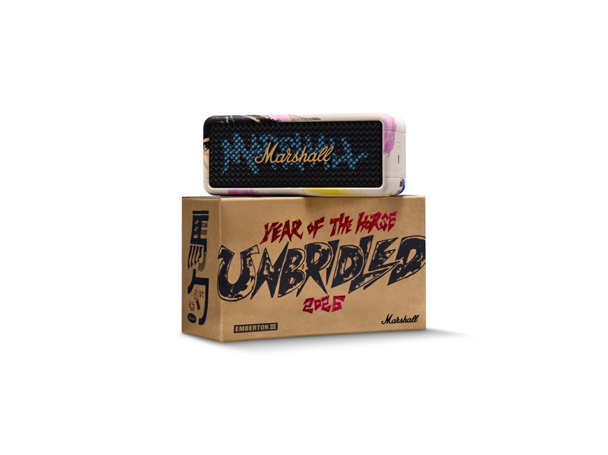 MARSHALL 推出馬年新春限定藝術(shù)家合作款 脫韁野馬 自由開聲