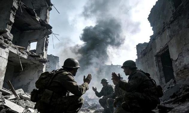 指挥部被一锅端了！卫星被打瞎了！
通讯全断了！上级在哪儿都不知道！内鬼还在暗处盯