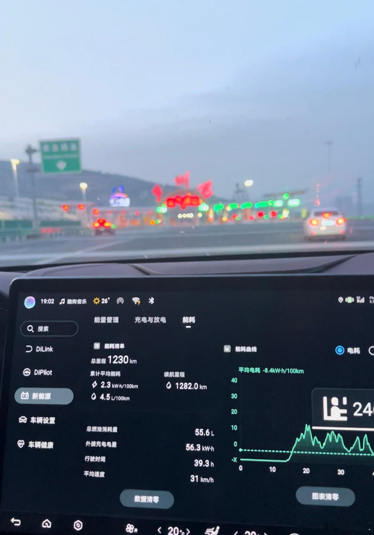 甘南小环线自驾结束，海豹07开了1230公里，高原地区百公里油耗4.5L，这表现