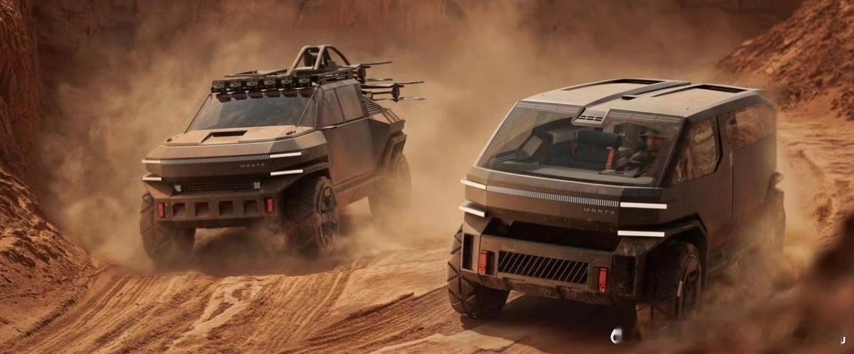 广汽领程正式揭晓了其全新品牌——MONTX（中文名：领越）这两款概念车给我一种科