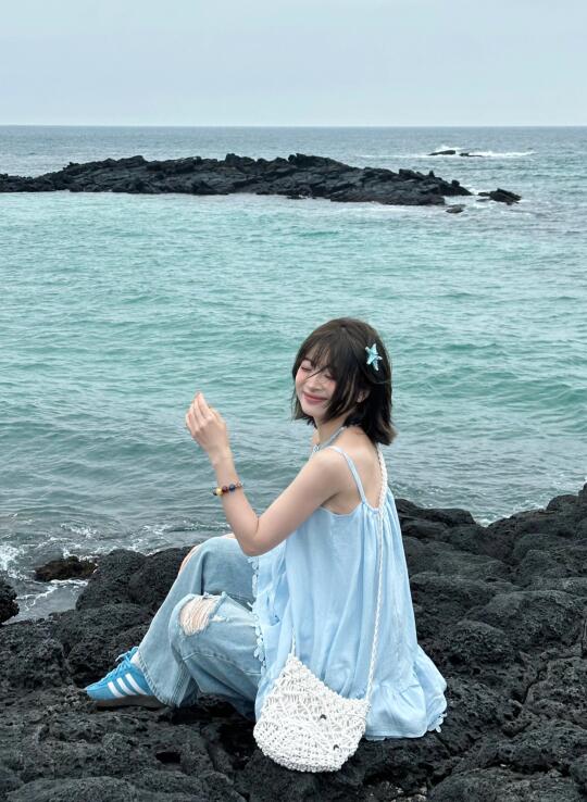 阴天jeju也好美𓈒🐚 ⭒˚🐋 𓇼 𓂂