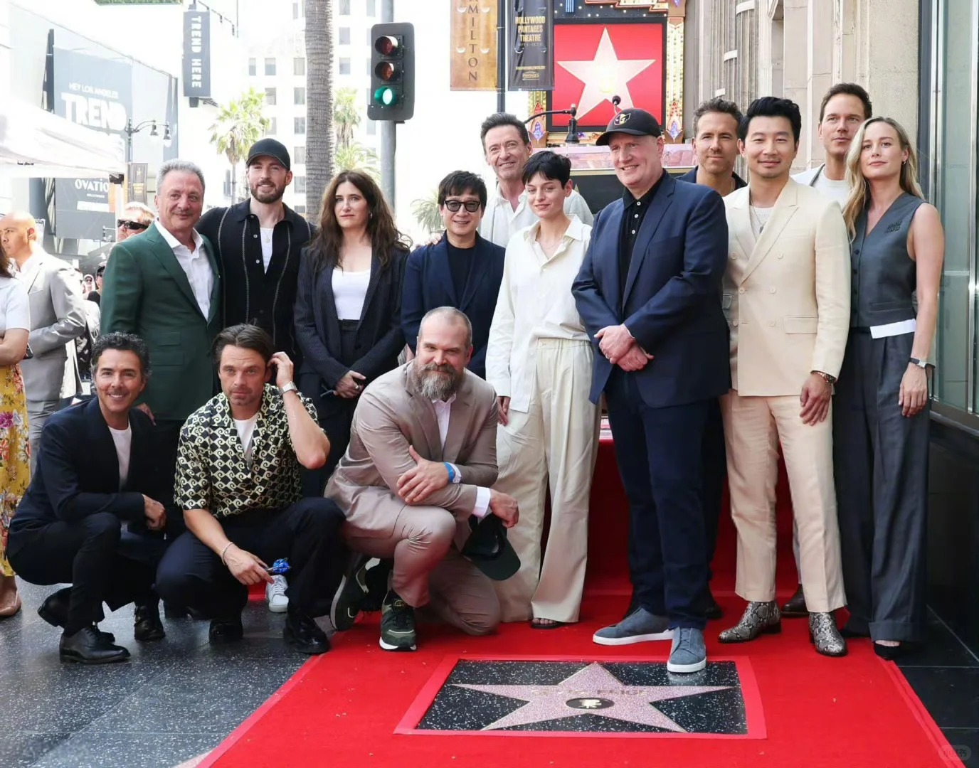 凯文费奇好莱坞星光大道留星