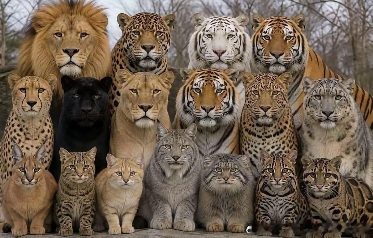 猫猫全家福 