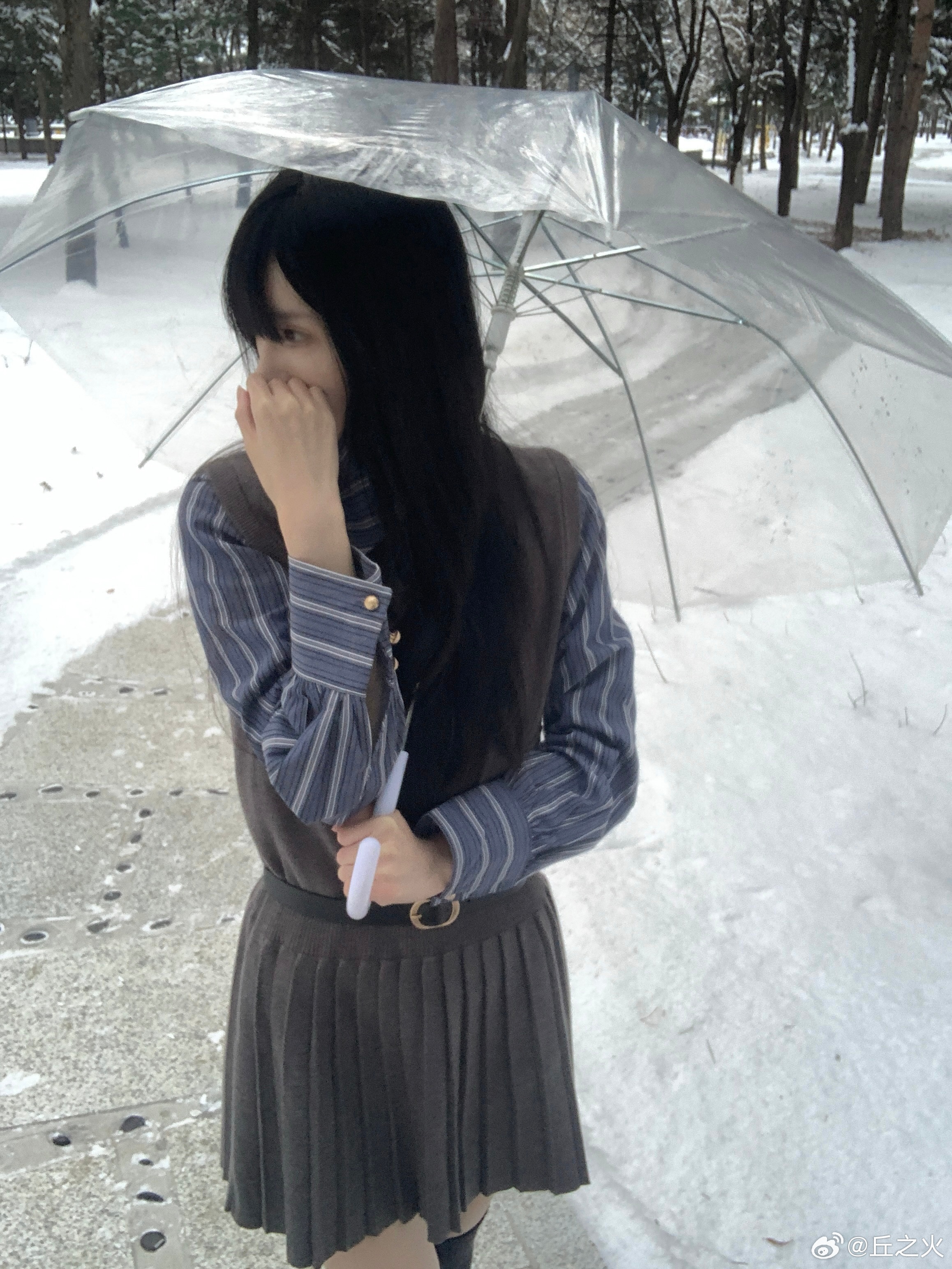 下雪天会打伞吗 ​​​