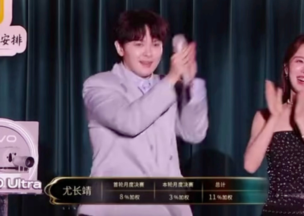 尤长靖歌手月度第四名恭喜小尤！实至名归！！！！ 