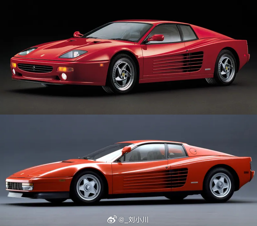 法拉利[超话]法拉利Testarossa 老法拉利Testarossa（图1）最