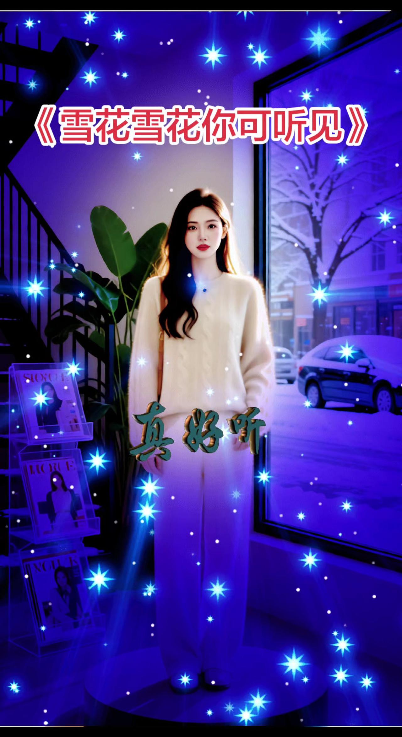 《雪花雪花你可听见》穿搭穿搭 街拍穿搭 時尚 时尚街拍美女