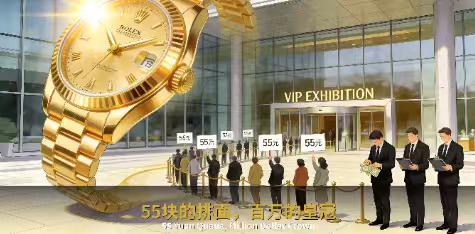 55元一天的劳力士：百年大展“雇群演”背后，是皇冠的焦虑
一场本该是品牌高光时刻
