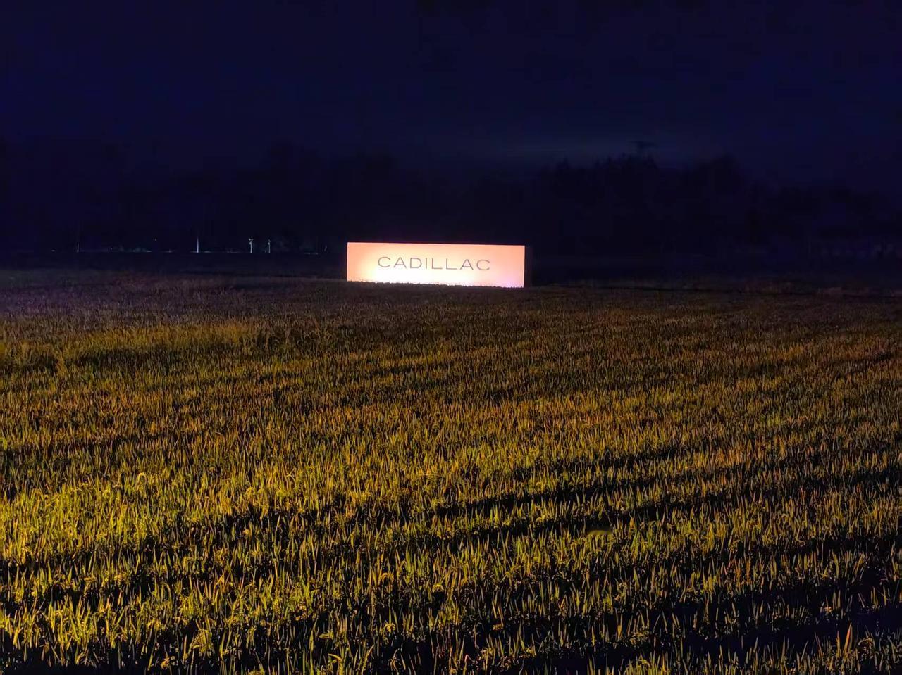 稻田中，阵阵虫鸣，凯迪拉克XT5举行了一场贴近自然、意境独特的发布会，并送出了它