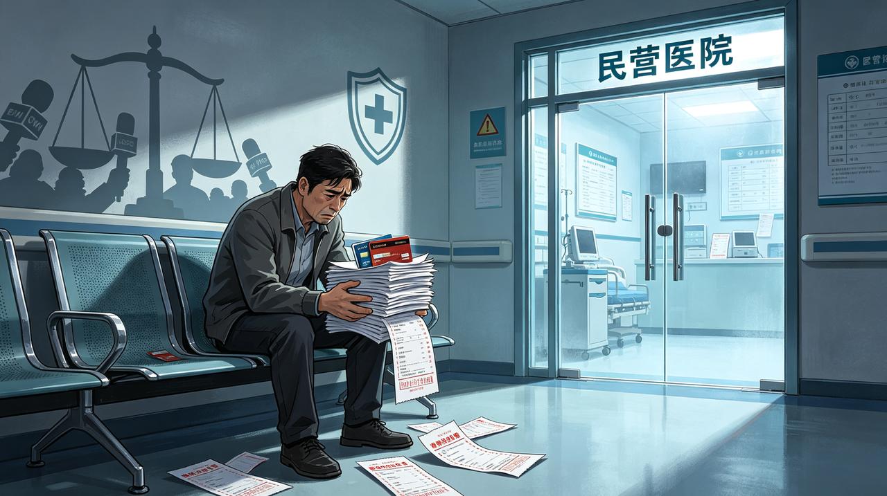 整套操作堪称精准围猎：网络广告引流、小病大治夸大病情、强制无用高价理疗、按分钟计