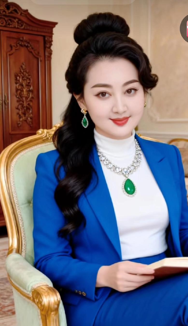 优雅蓝调，气质满分！💙✨