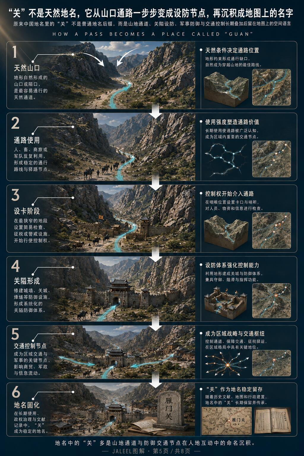 读懂中国关隘，看见山河通道防御与记忆沉积 