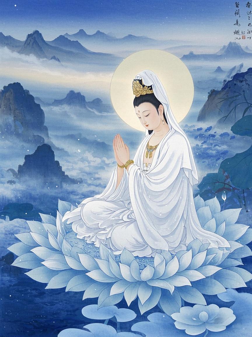 礼赞菩萨，心开，意解，福运至！  