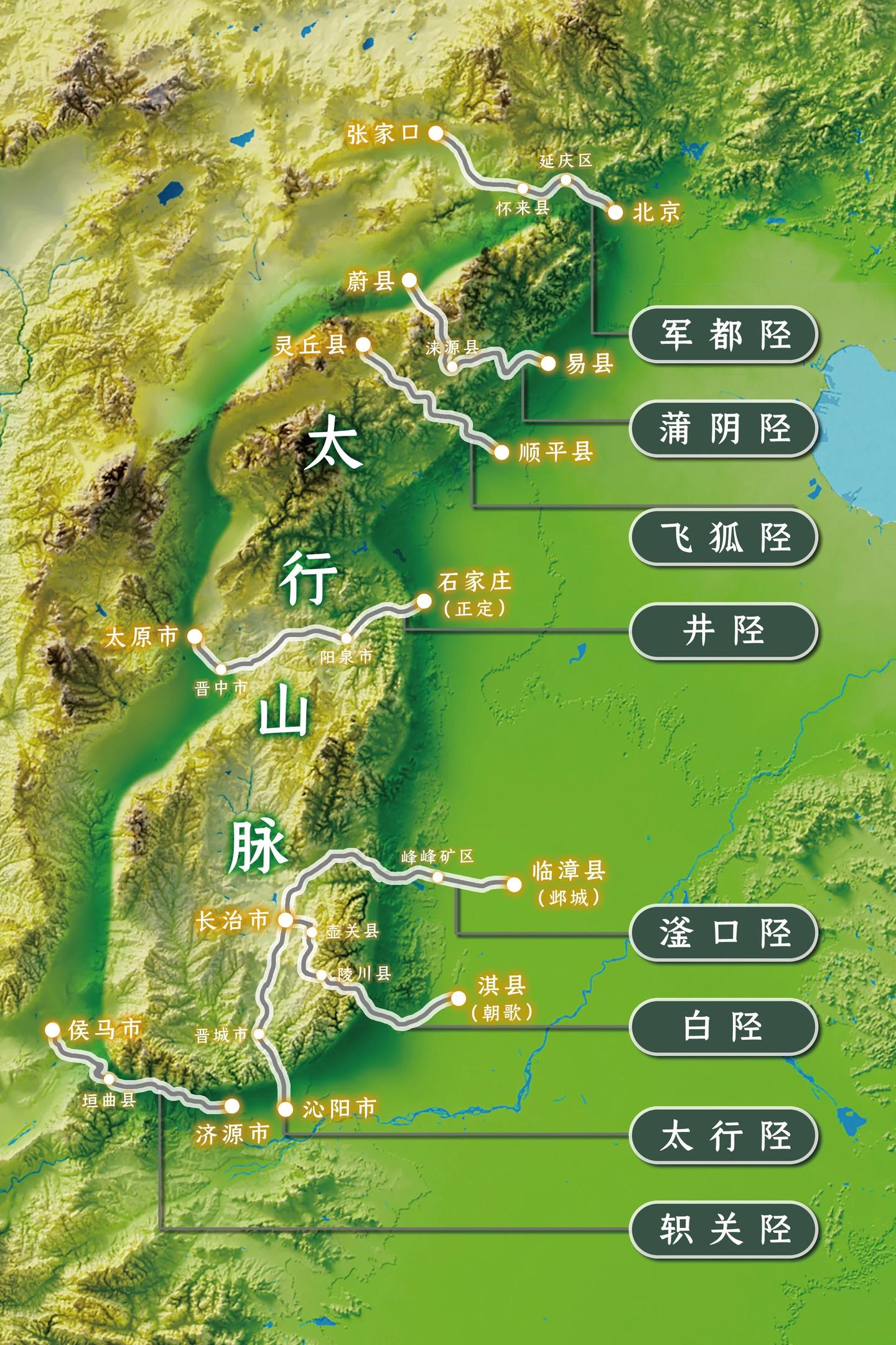 太行八陉:山河形胜与地缘格局。“山有形，陉有道。太行八陉者，天下之冲...