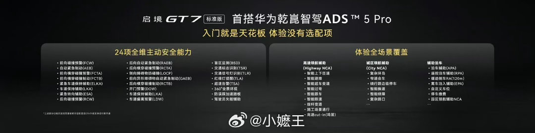 启境GT7华为乾崑满配21.99万起拿下华为全套智能，性价比碾压同级 