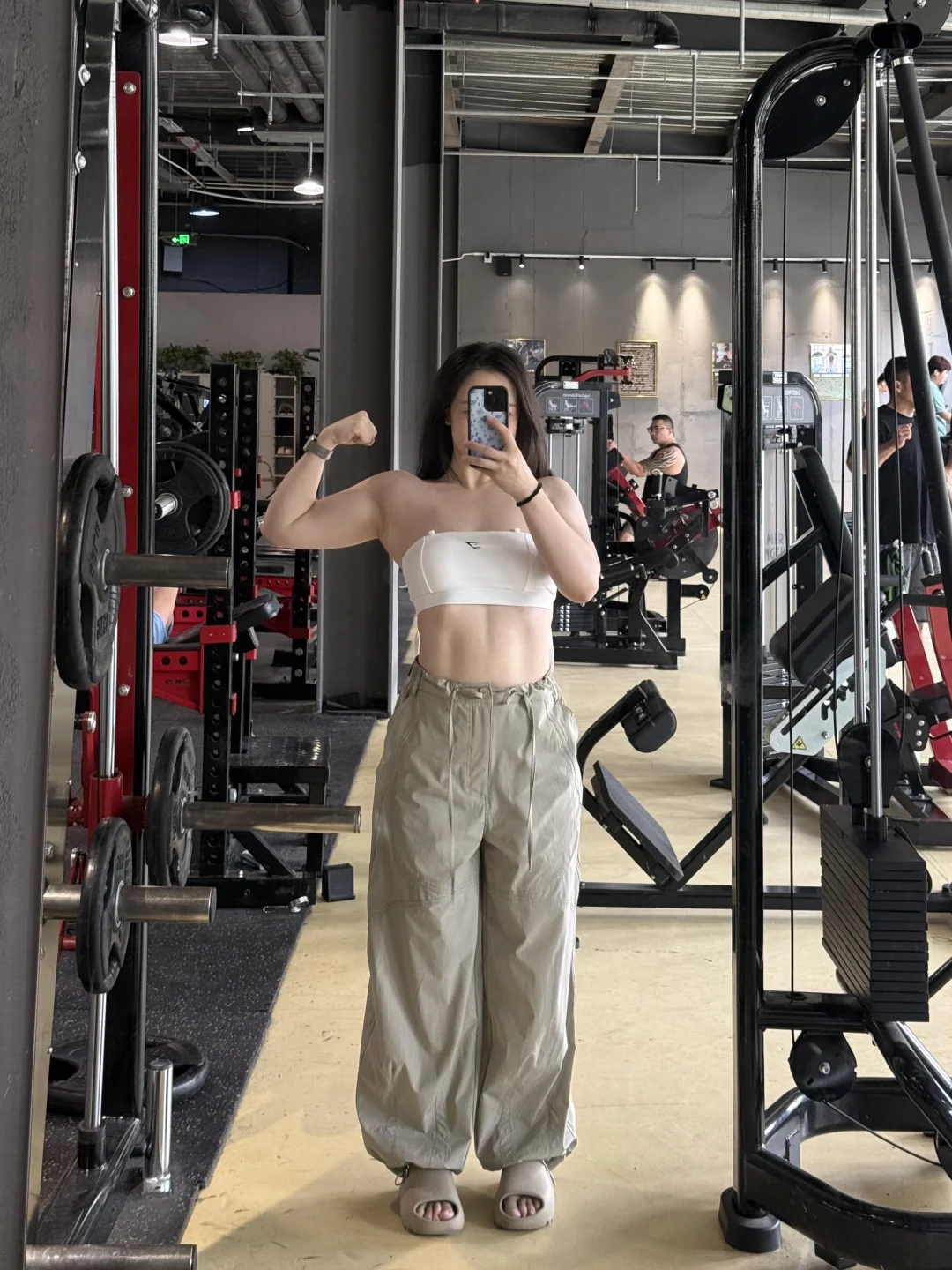 真的好爱我的肌肉！