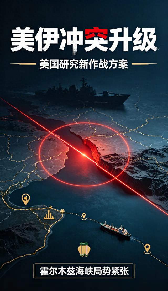 美伊冲突持续升级！美方研讨新作战方案，霍尔木兹海峡风声紧