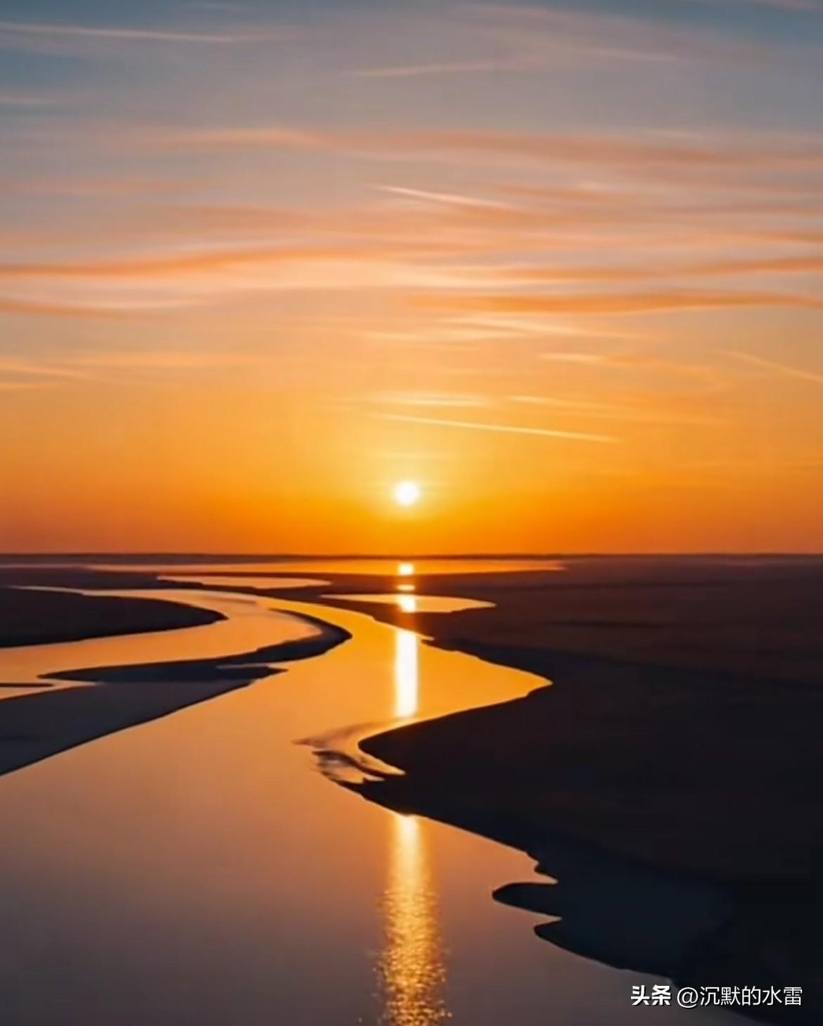 发张你手机里最美的夕阳照可以吗