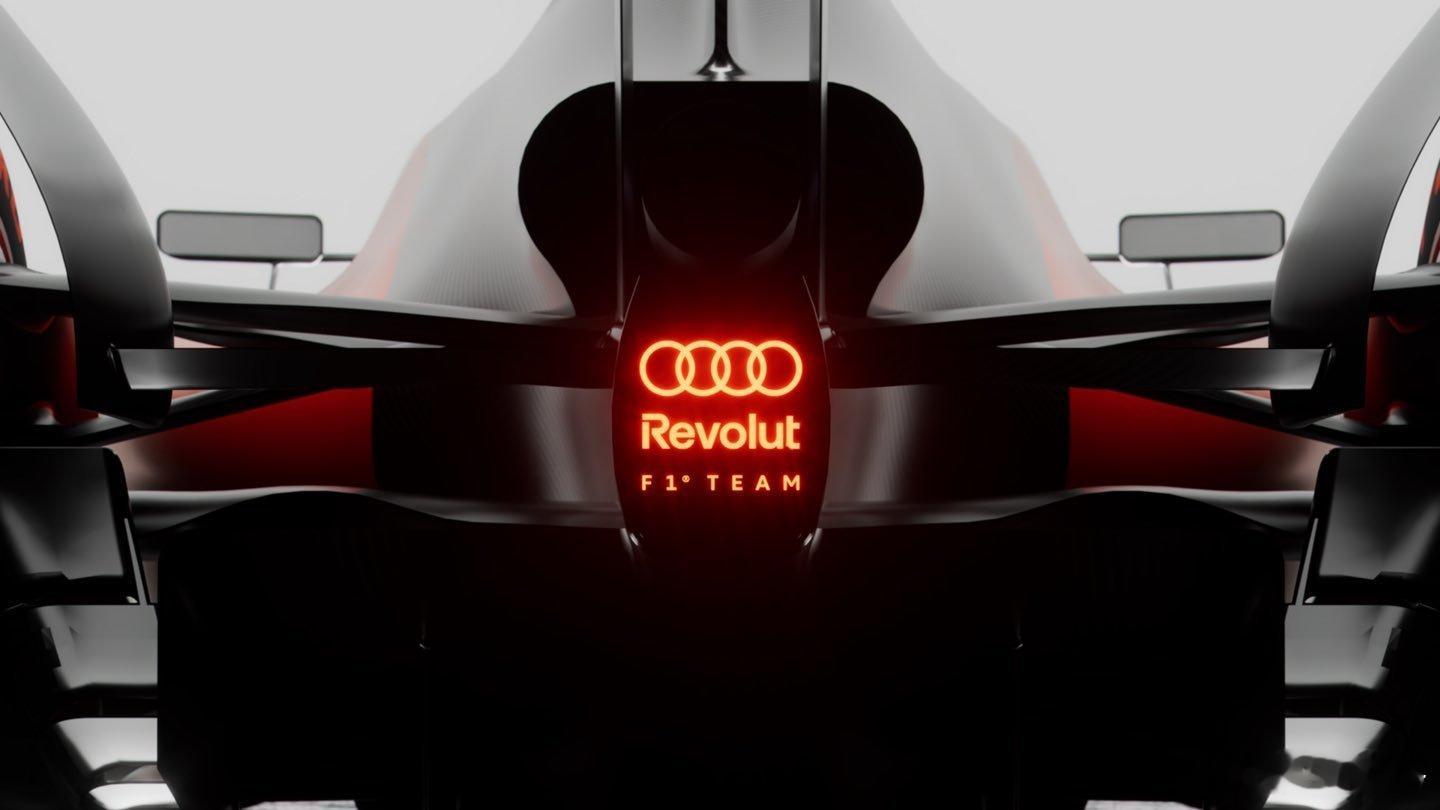 奥迪F1车队公布正式名称Audi Revolut F1 TeamF1奥迪大V聊车