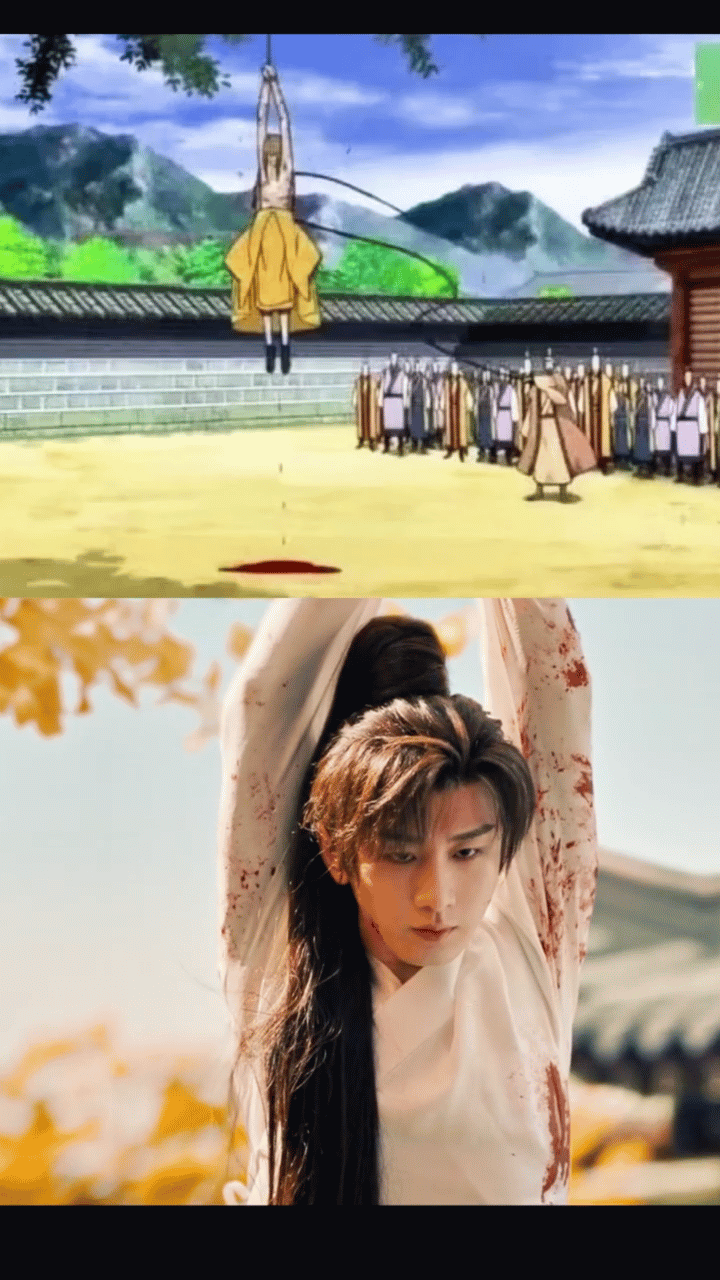 富贵少爷被吊了一夜了，昨晚就吊着了，要到今晚才能放下来！狠心霸霸，快把他放下来，