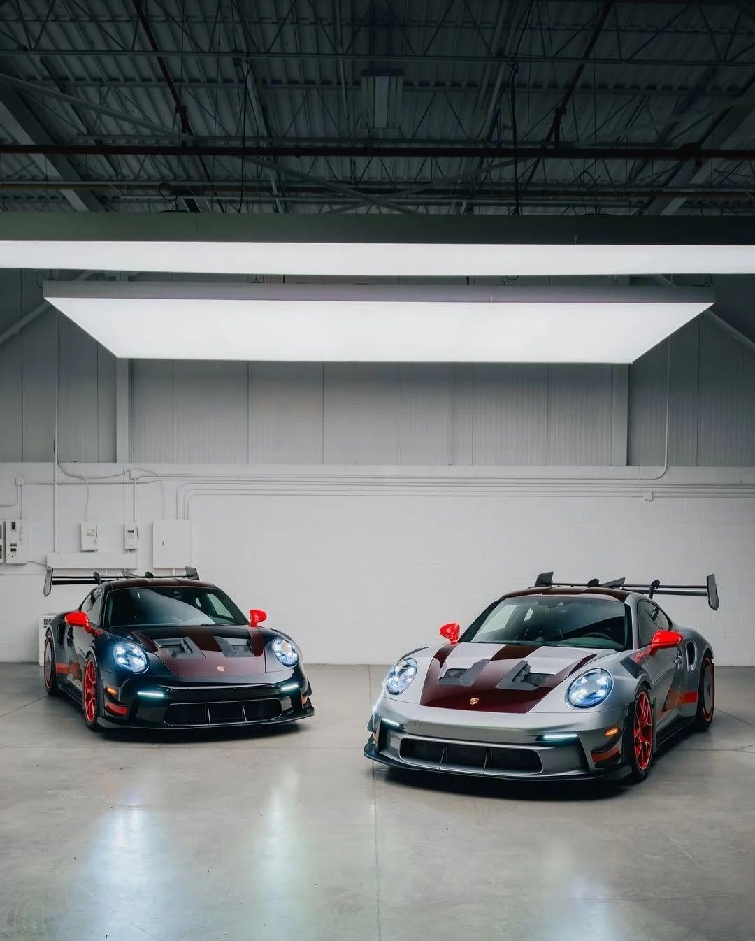 保时捷 992 GT3 RS大满配！魏斯阿赫套件+Manthey Racing改