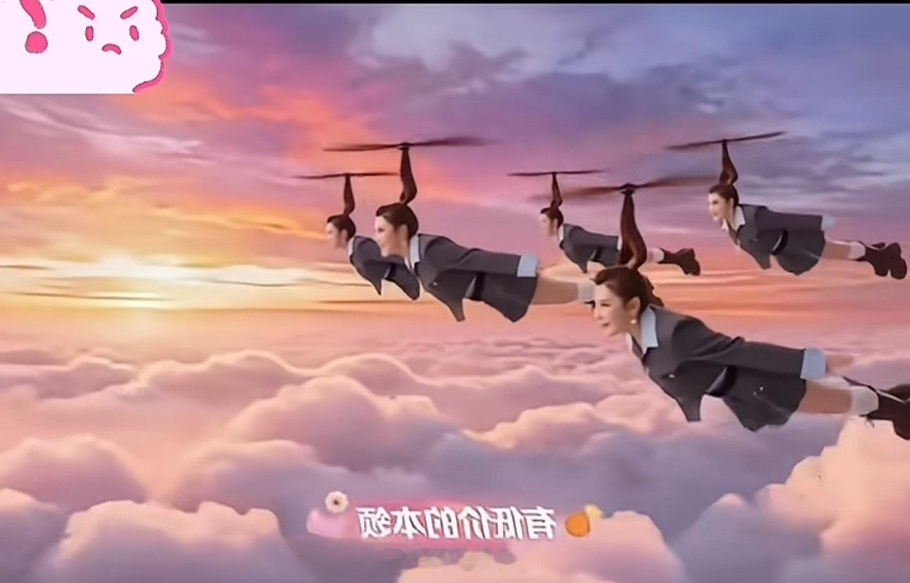 唐艺昕乌兰图雅双人舞台令人意内她们是不是有什么心事，居然搞的这么有梗的画风简直惊
