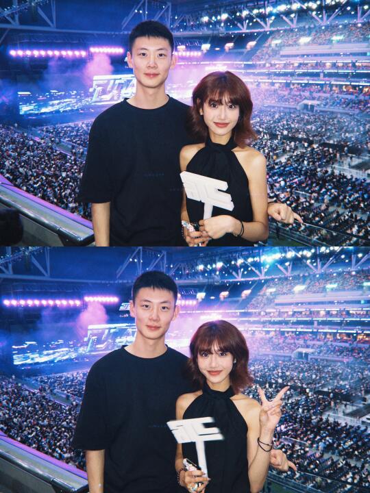 有一种踏实是演唱会有我位置💜