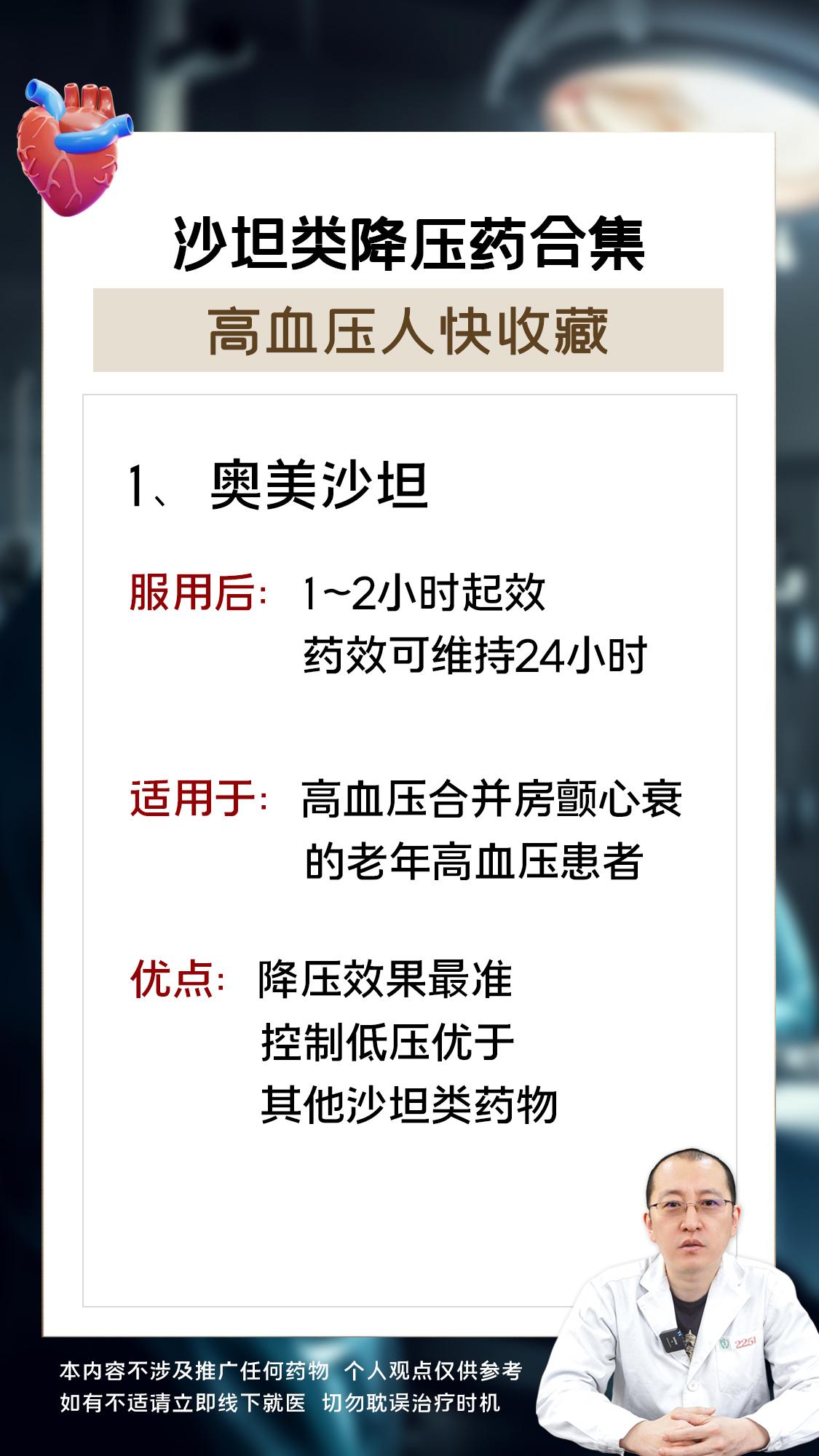 沙坦类降压药合集。