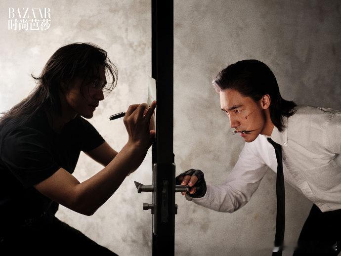 熙旺和熙蒙居然是一个人？戴眼镜和不戴眼镜的此沙都好帅💗 