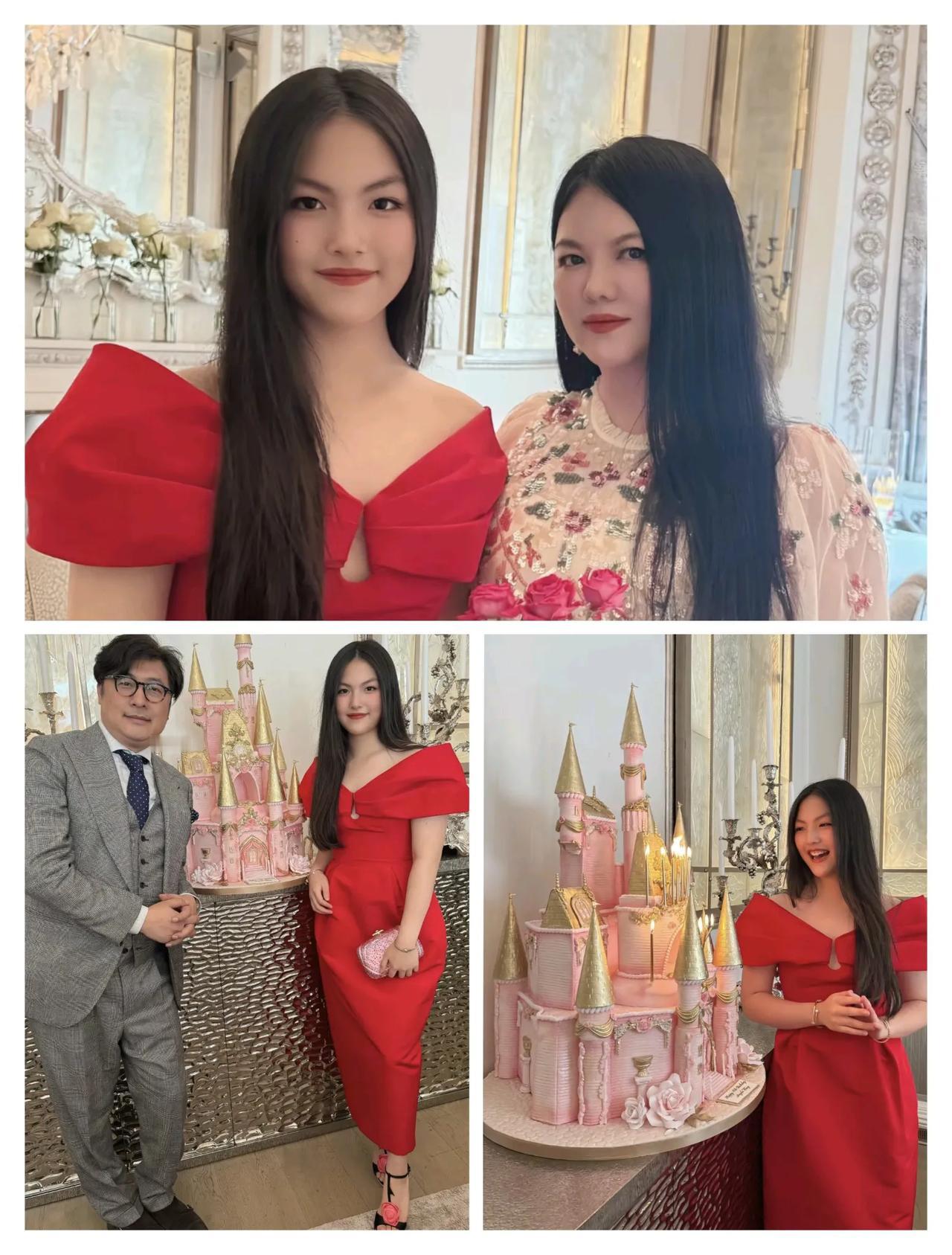 王诗龄都16岁了！一转眼已经长的这么大了，穿鞋身高超过妈妈了。看到李湘发布的照片