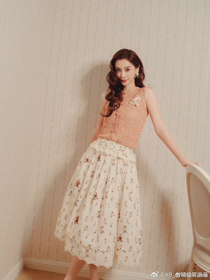 angelababy 红蜻蜓品牌代言人angelababy 人世间有百媚千红，唯