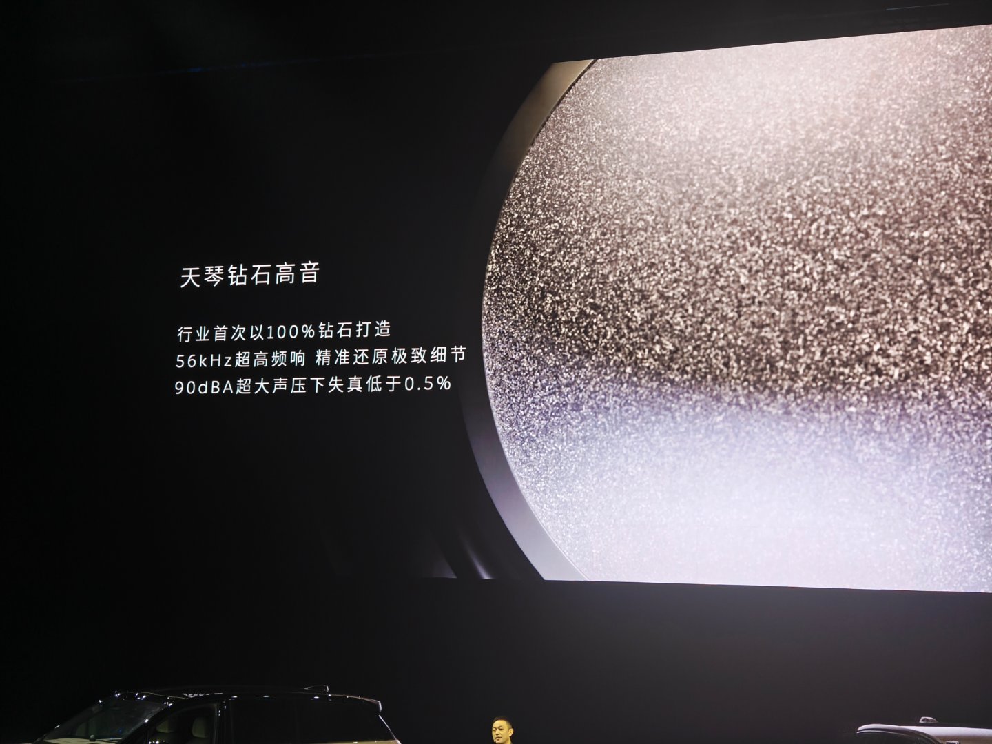 100%钻石高音这里的钻石不是什么比喻，也不是什么想象而是正儿八经的矿物意义上的