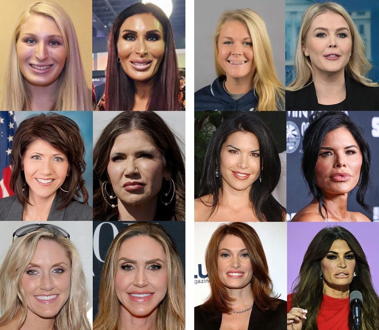 美国上流社会女性的审美。