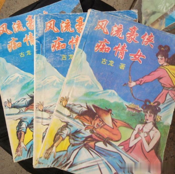 潘家园淘书笔记：龙枪传奇，亵渎，狼嚎，恐惧炸弹，侠客行，猛虎王朝，武则天艳史，风