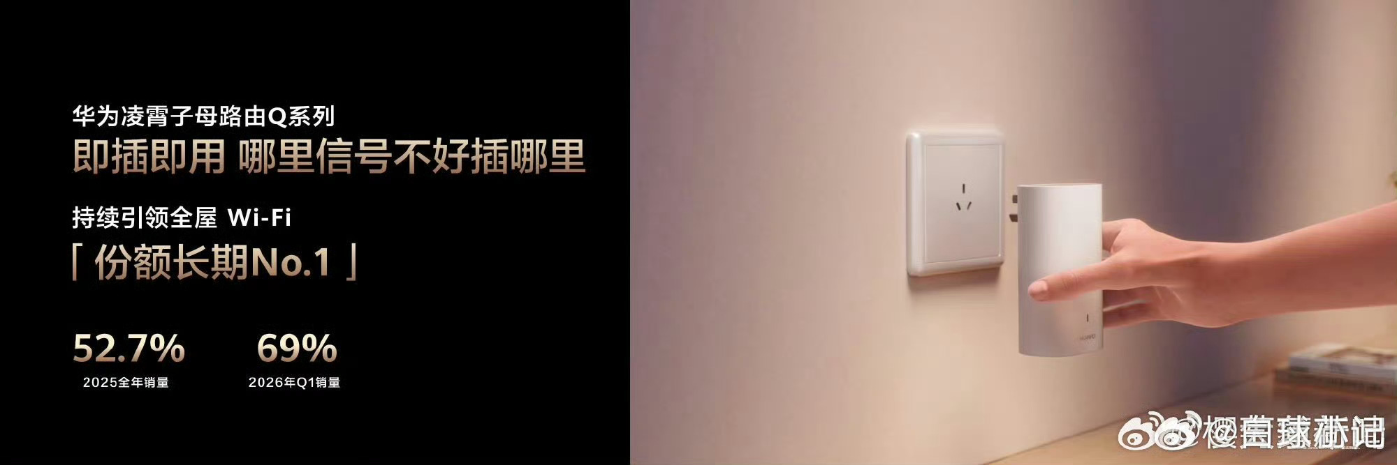 华为子母路由第一季度销量第一！华为凭借深厚技术积淀，精准把握用户痛点。新推出的凌