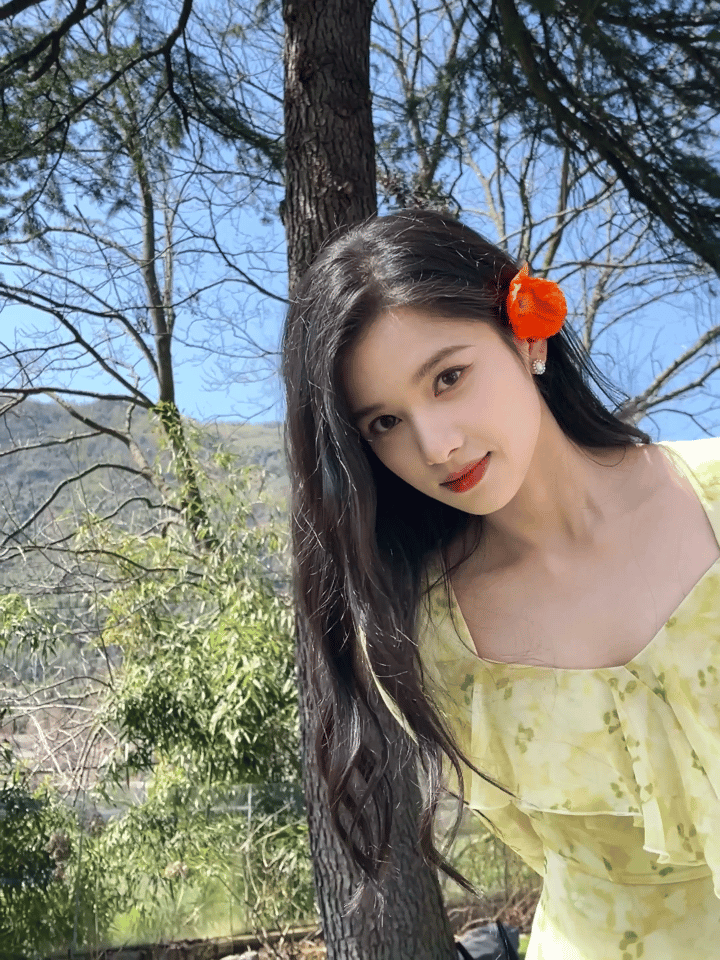 张婧仪，完全是公主nim☀️春天的气息，好喜欢这种松弛自如感，好明媚[泪][泪]