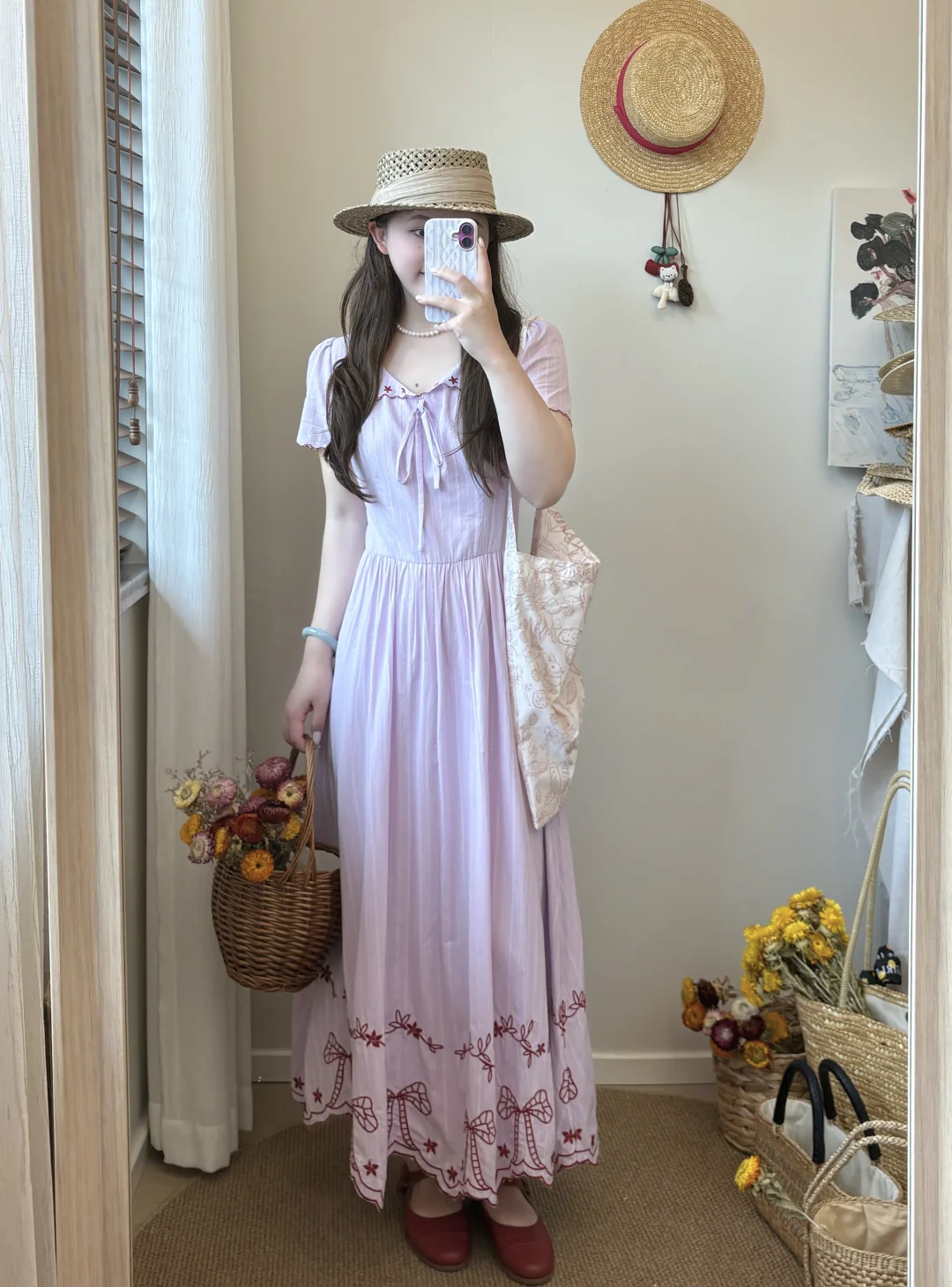 🍇淡淡紫连衣裙～