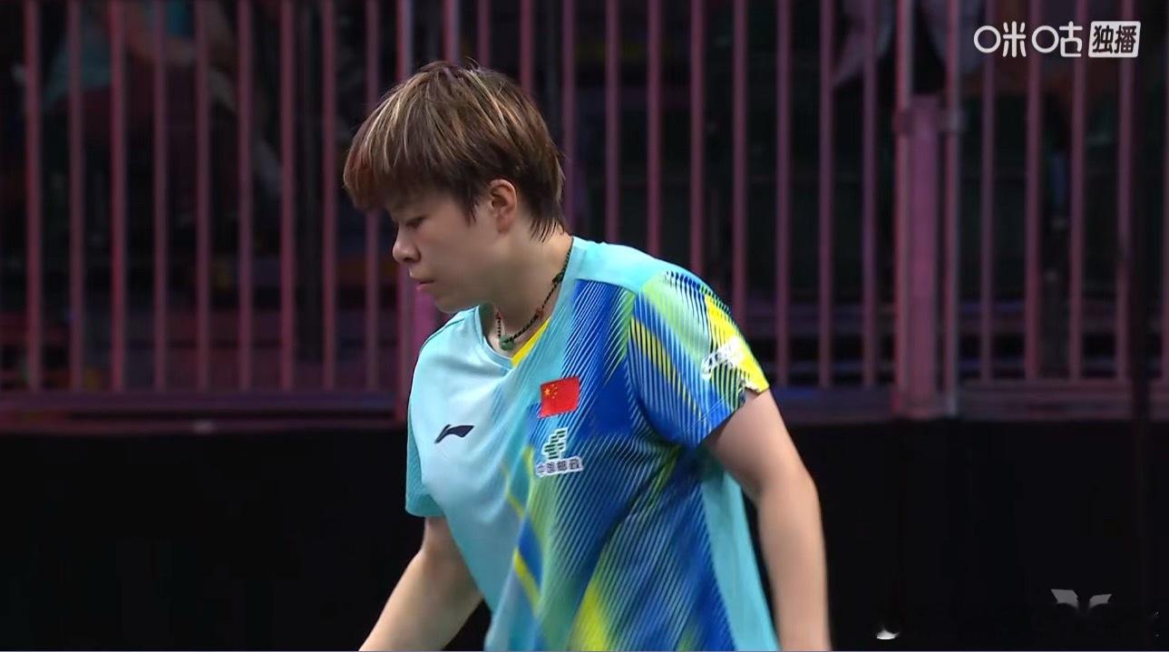 孙颖莎3-1王艺迪差点把比分看错了以为是4-0