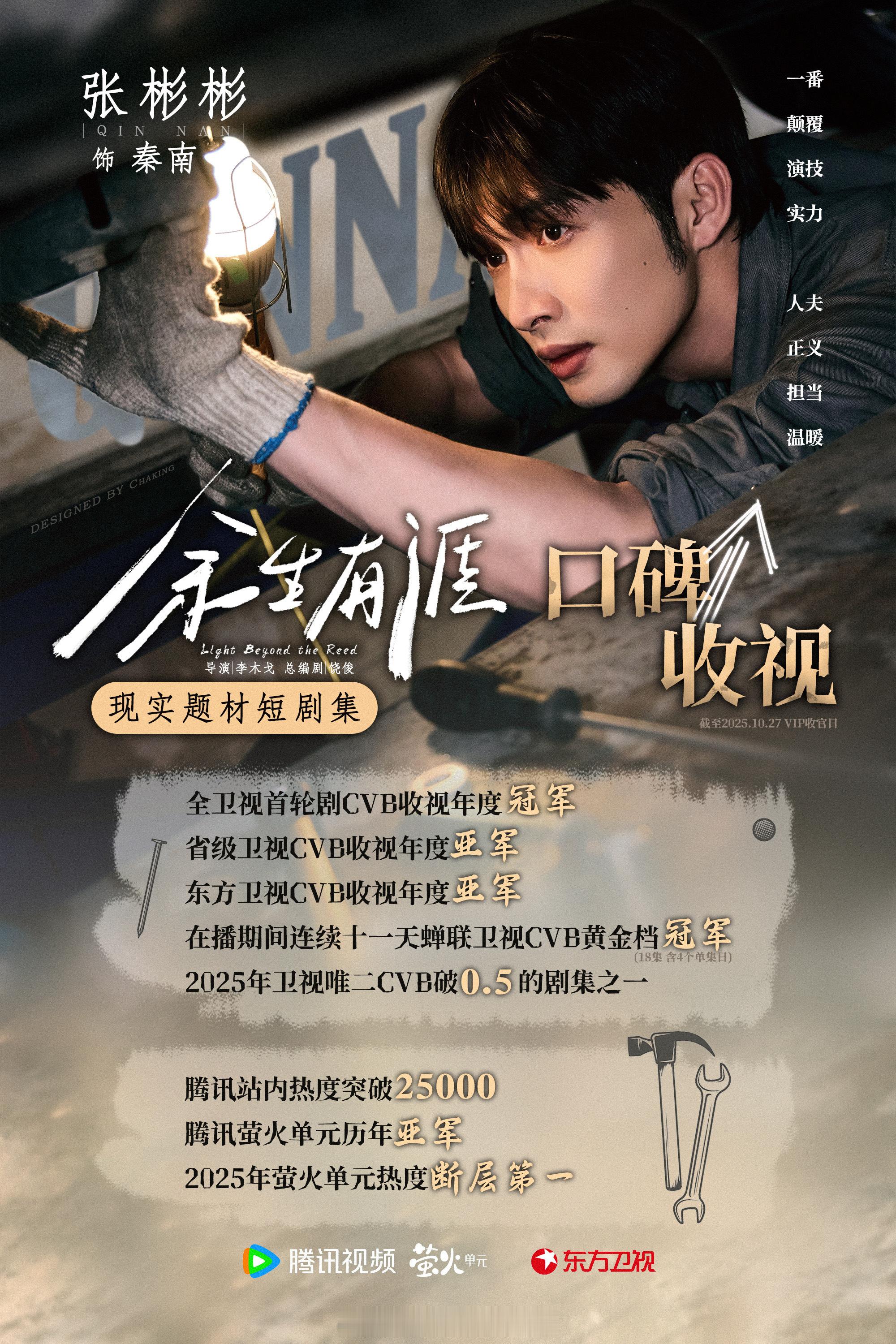 张彬彬《余生有涯》完美收官‼️收视口碑双丰收‼️上星实绩到手啦🎉CVB集均收视