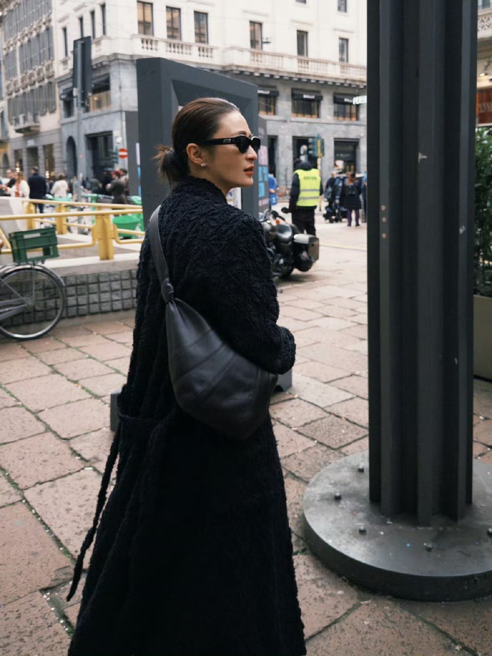 蒋勤勤米兰街拍蒋勤勤～～蒋勤勤蒋勤勤