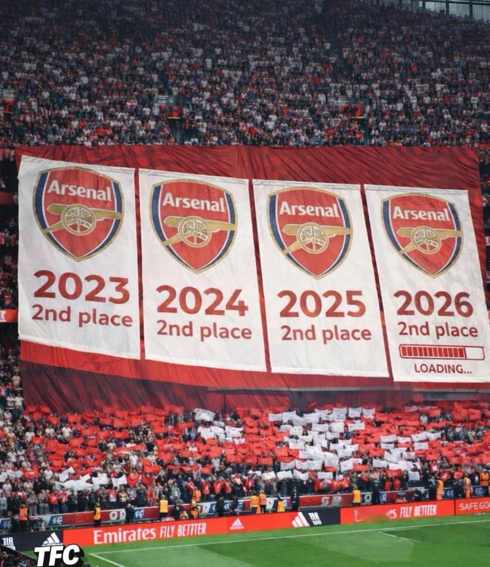 这个赛季阿森纳要是再拿亚军，后果不堪设想！

因为豪门的心气被打破，隔壁热刺降级