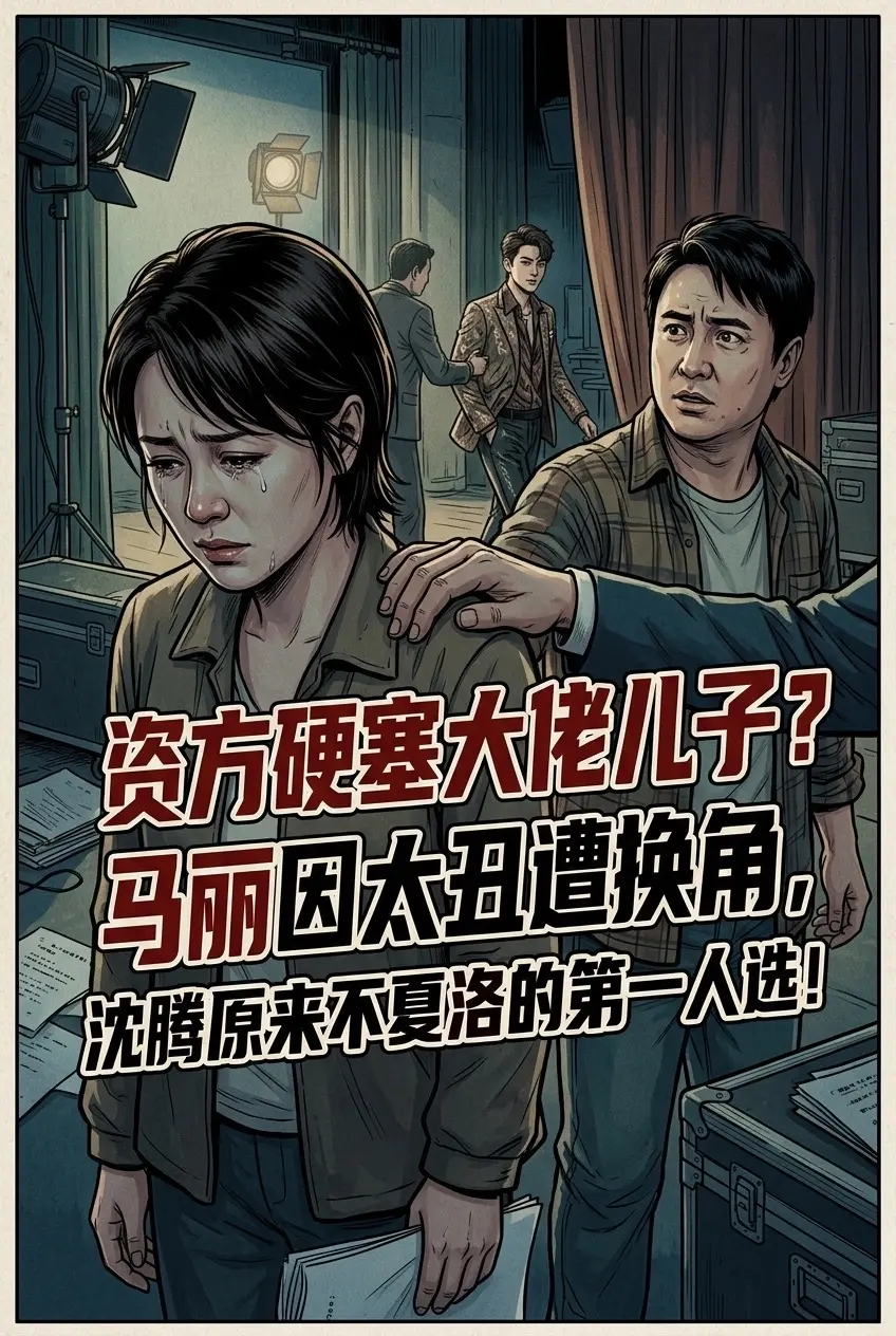 资方硬塞大佬儿子?马丽因太丑遭换角，沈腾。原来不是夏洛的第一人选!